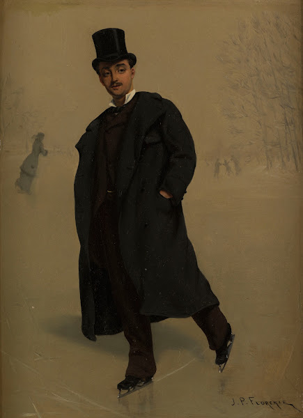 Patineur Au Bois De Boulogne 1880