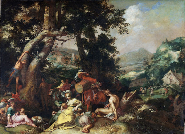 The Preaching of Saint John the Baptist 1590   1610