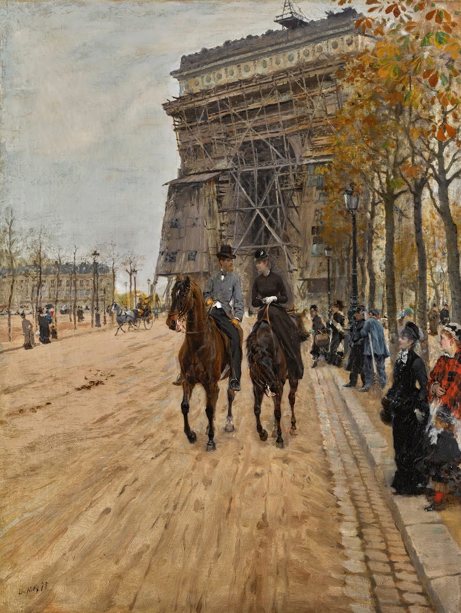 Larc de Triomphe Paris 1875