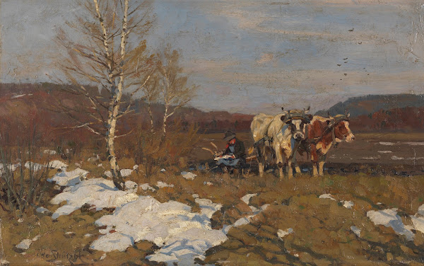 Die Vesperpause 1904