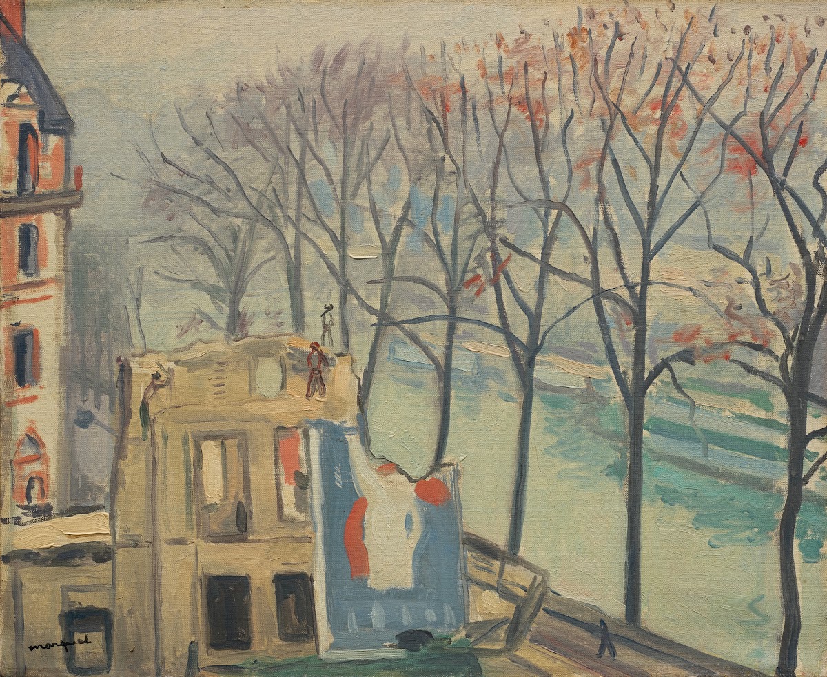 Maisons en démolition quai de Conti Paris 1931
