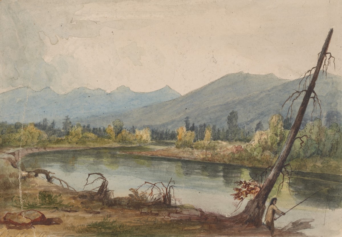 Bitterroot River near FortOwen 1854