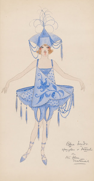 Girl in blue 1922