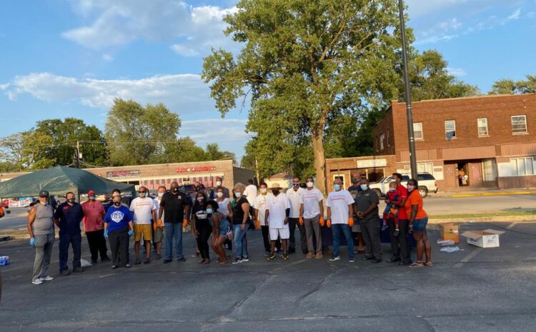 ITServe Alliance Chicago Chapter Donated 2400 servings of meals to the struggling Calumet City community residents