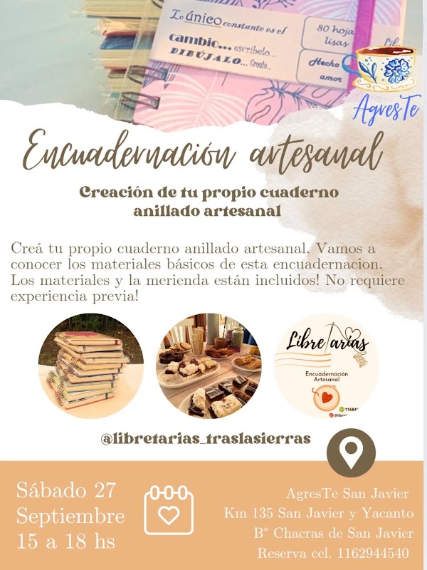 Creá tu propio cuaderno anillado