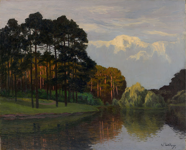 Hubertussee im Grunewald Circa 1903
