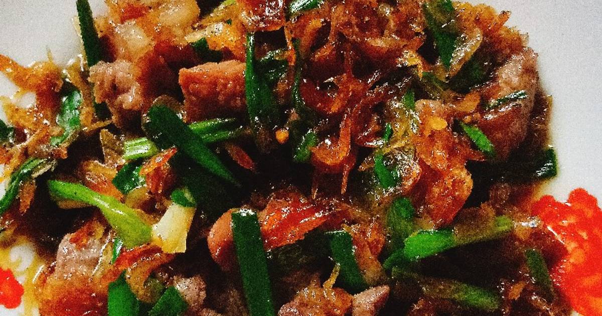 Thịt kho tép khô
