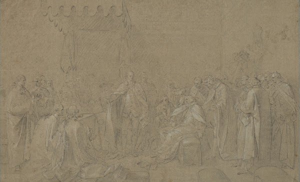 Study for The Death of the Earl of Chatham 1779