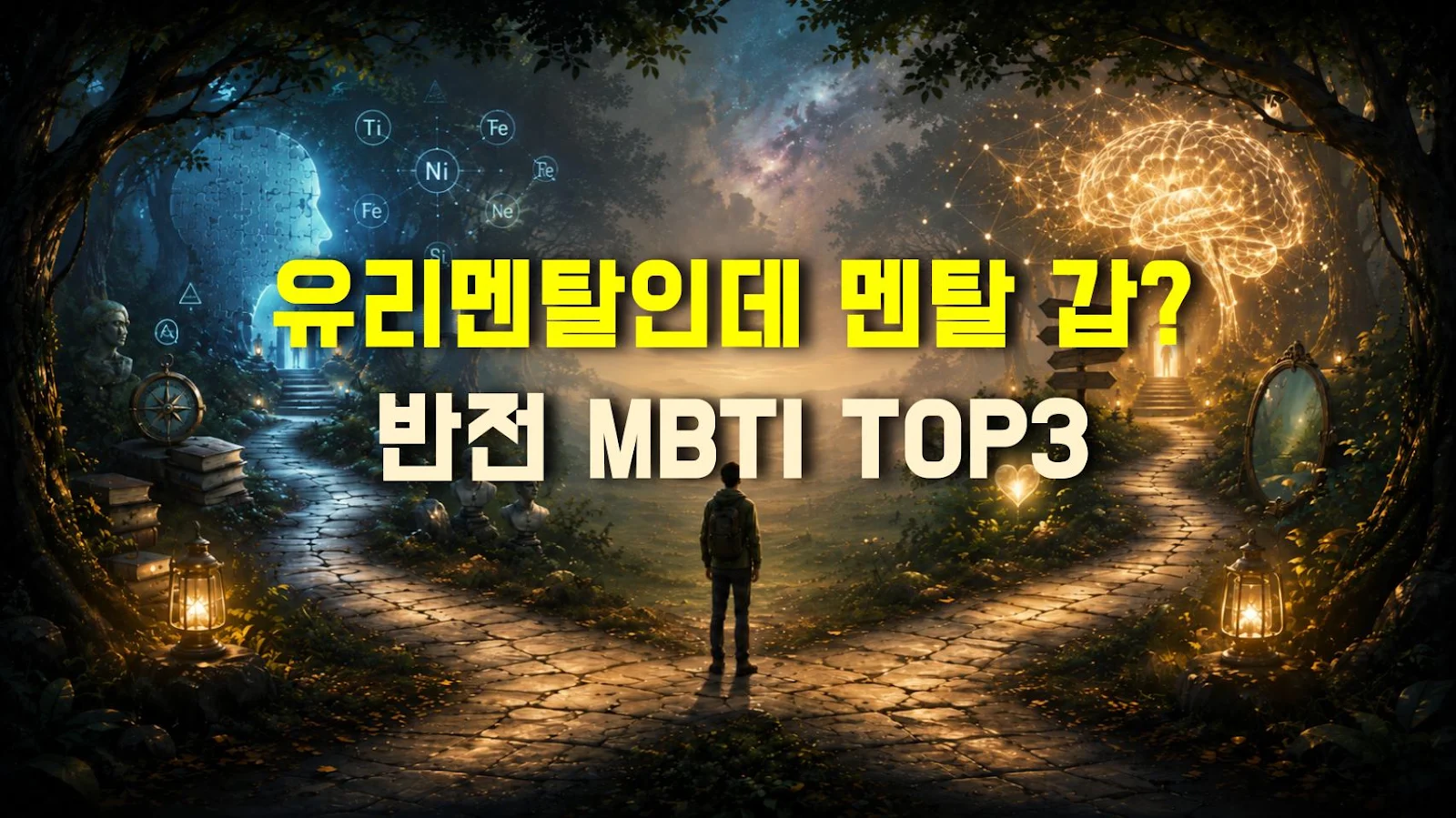 유리멘탈인데 멘탈 갑? 반전 MBTI TOP3