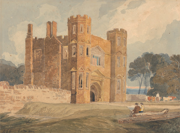 Gate way Saint Marys Wiggenhall Norfolk ca 1818