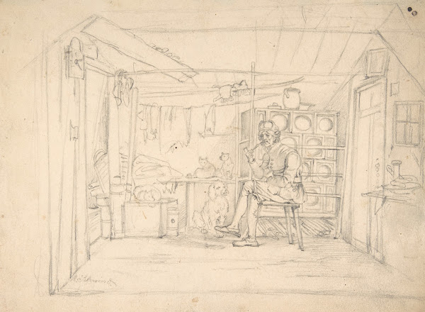 Der Hundefreund The Dogs Friend mid 19th century