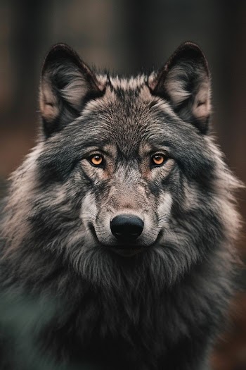 Wolf Face Picture