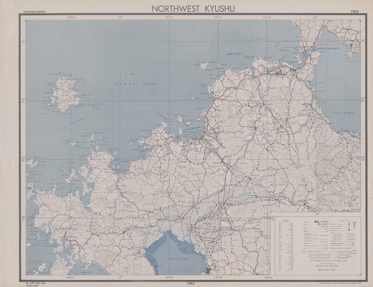 Nortwest Kyushu 1945