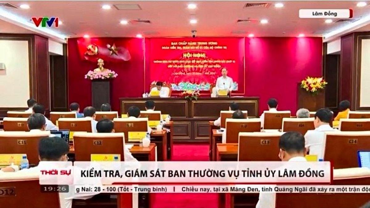 Kiểm tra, giám sát Ban Thường vụ Tỉnh ủy Lâm Đồng - Báo Công Lý
