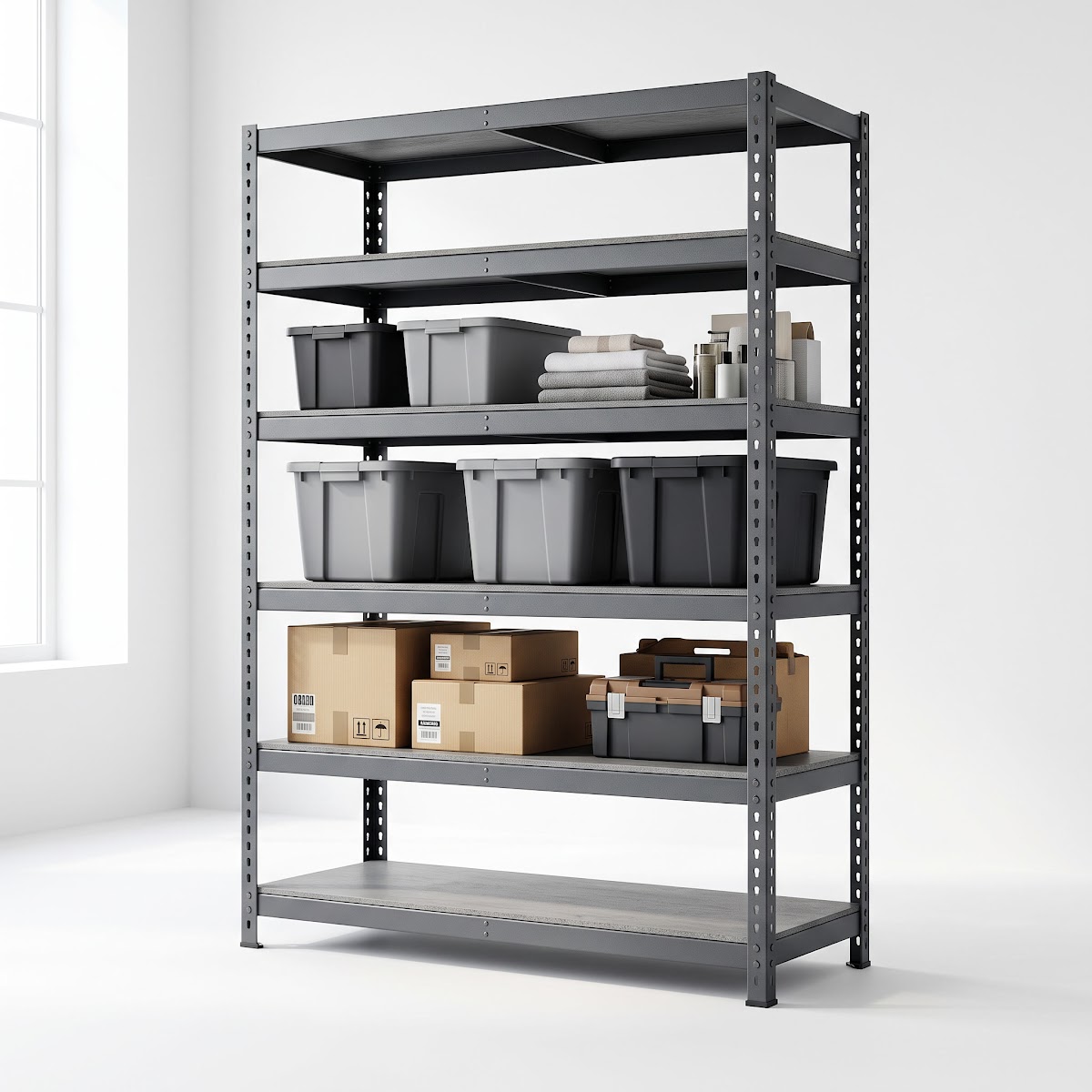 Best Wall-Mounted Storage for Garage & Tools (2026) - PRODUCT 3 — Hyper Tough Steel Shelving