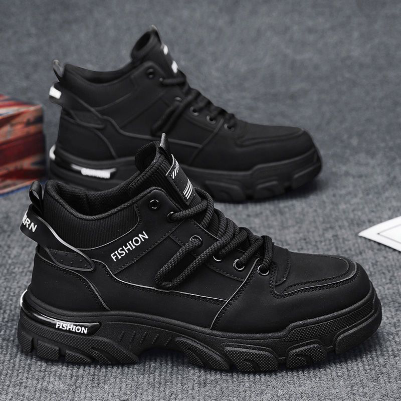 Men's Work Boots, Non-Slip, Water-Repellent, High-Top