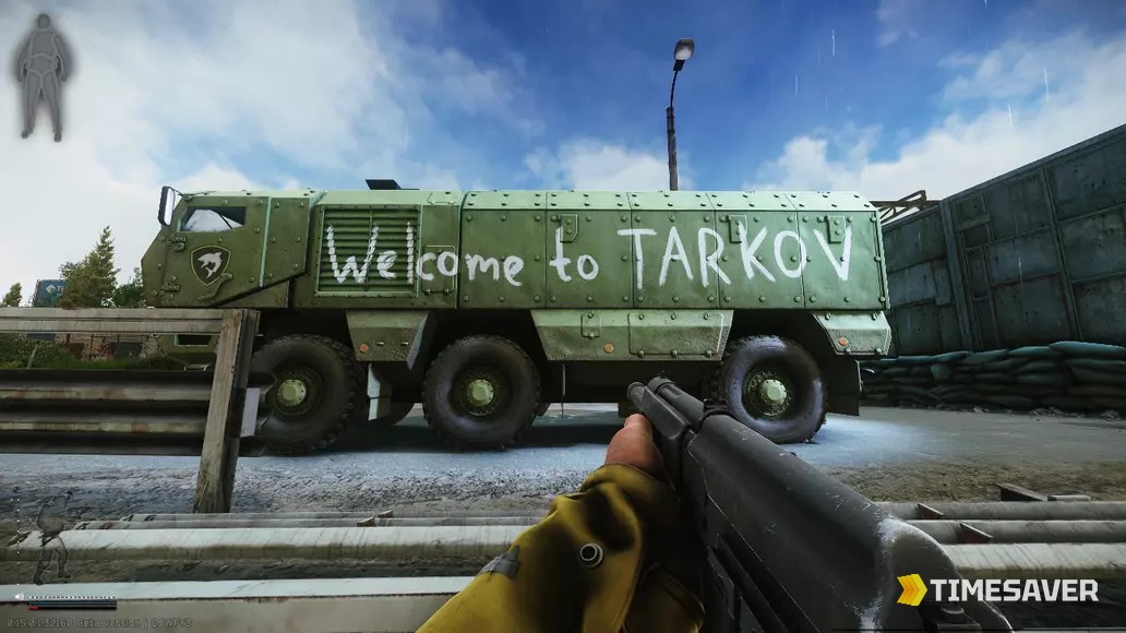 An Escape from Tarkov raid scene showing the brutal benchmark of PvPvE extraction shooters