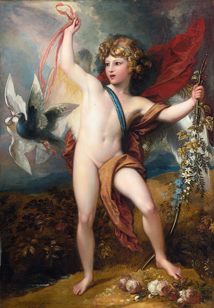 Cupid Releasing Two Doves 1798