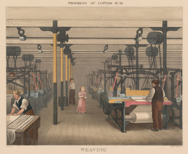 Progress of Cotton 10 Weaving 1840