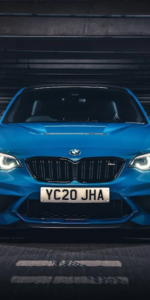 Bmw, Bmw M2, Car, Vehicle, Blue Cars 4K Wallpaper Background