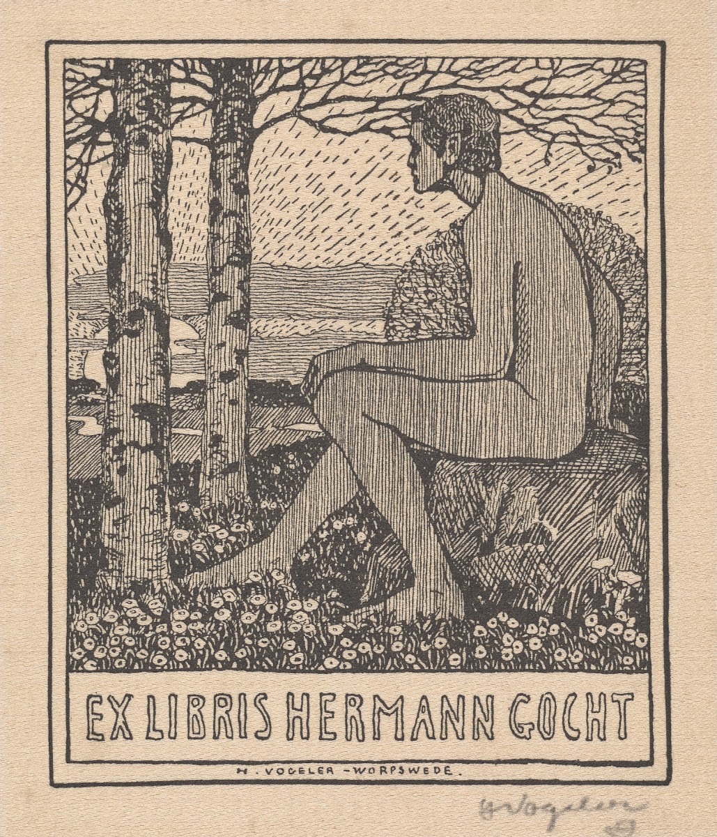 Ex Libris Hermann Gocht 1905
