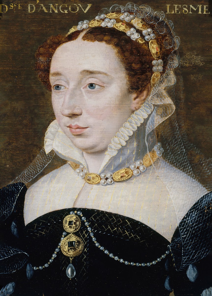 Portrait de Diane de France duchesse dAngoulême 1538 1619 fille légitimée dHenri