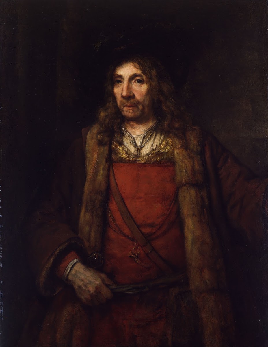 Man in a Fur lined Coat
