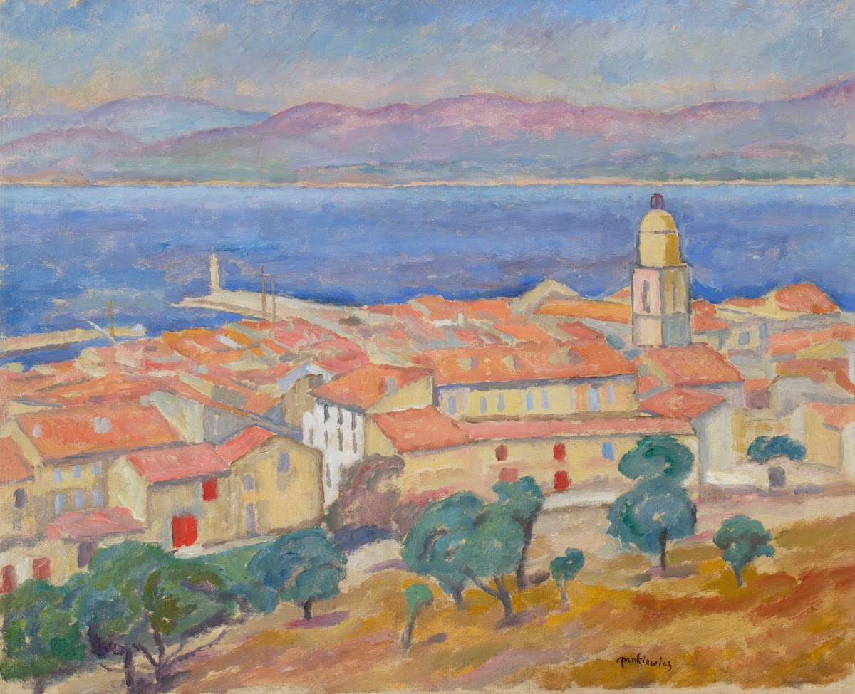 View of Saint Tropez circa 1911
