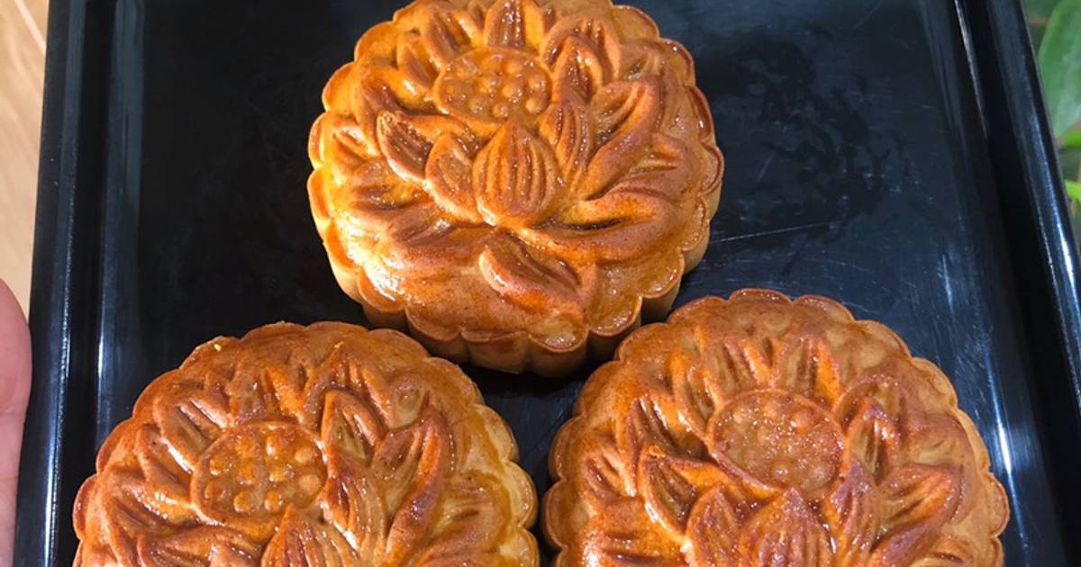 Bánh trung thu nướng bằng nckd