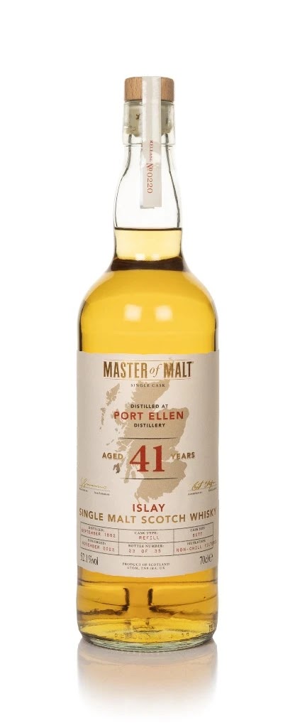 Port Ellen 41 Year Old 1982 Single Cask (Master of Malt) 70cl Whisky