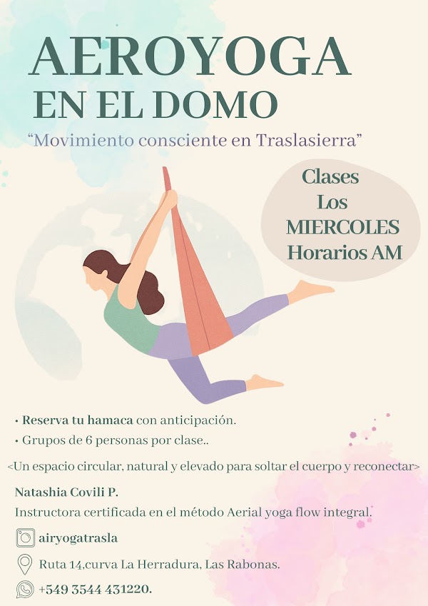 CLASES DE YOGA AEREO