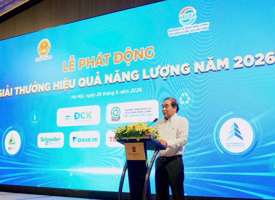 Giải thưởng Hiệu quả Năng lượng 2026: Sân chơi cho các công nghệ xanh đột phá