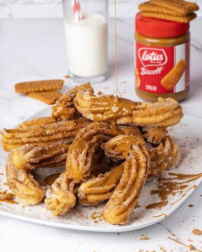 Lotus Biscoff Churros