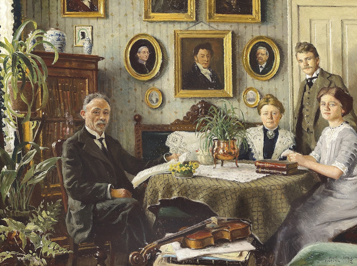 Kunstnerens familie 1912