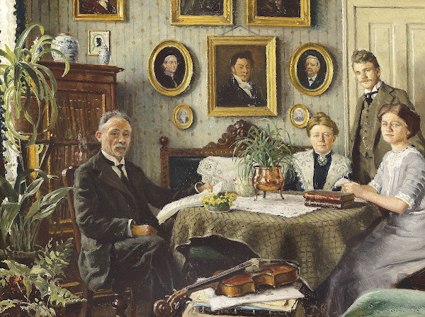 Kunstnerens familie 1912