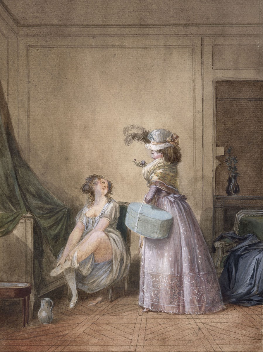 Les Marchandes de modes 1780