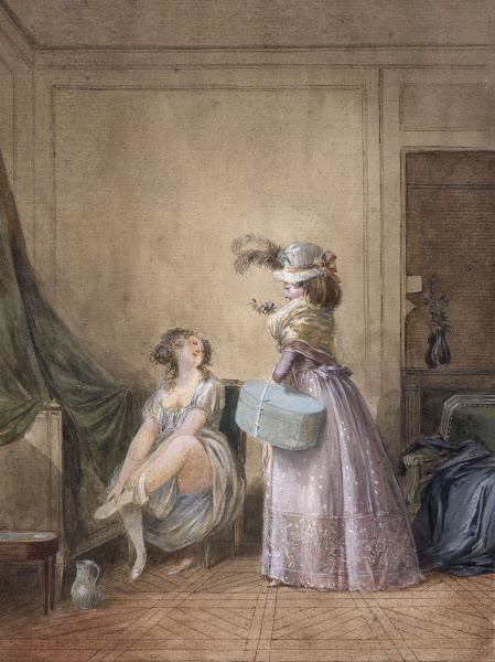 Les Marchandes de modes 1780