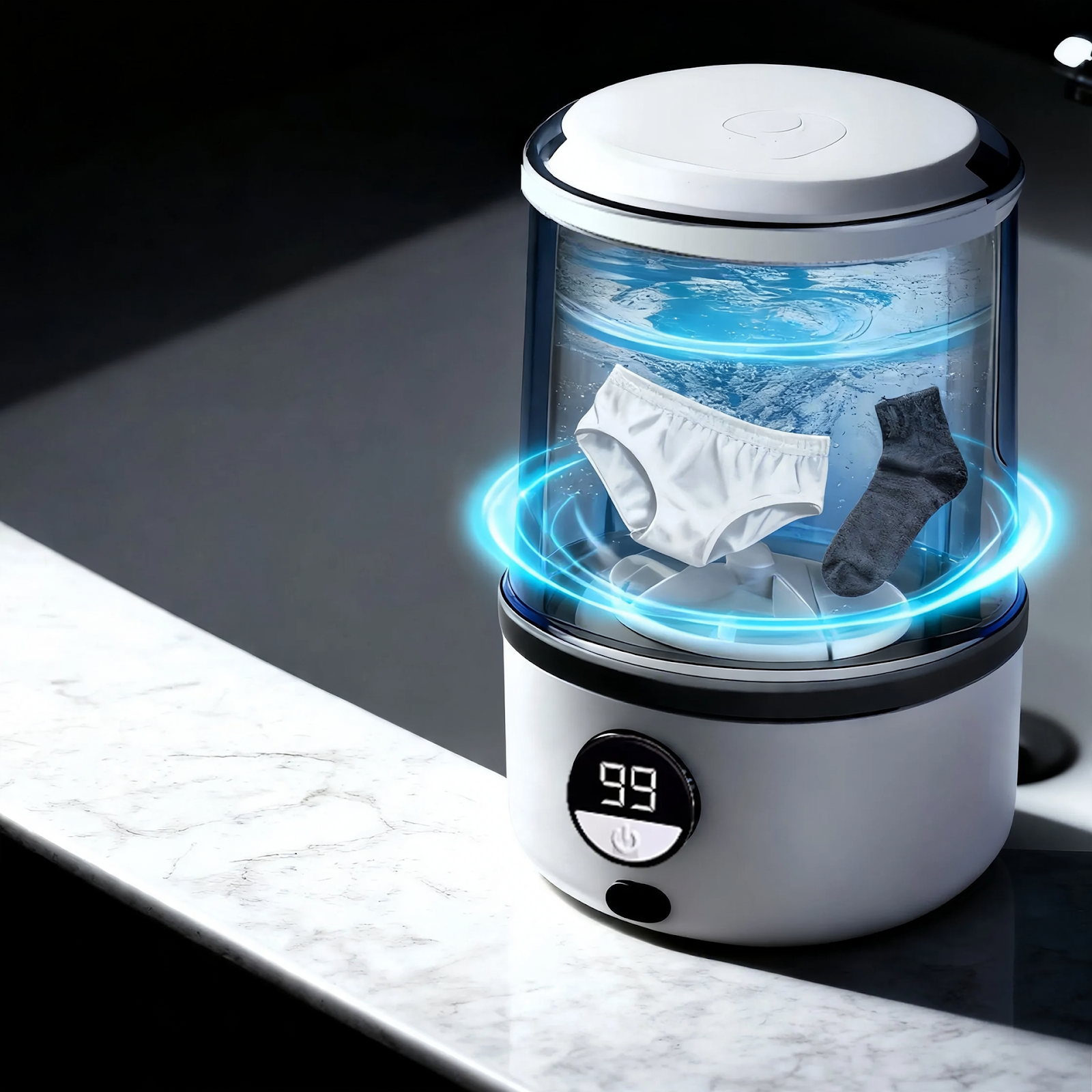 Mini washing machine for underwear
