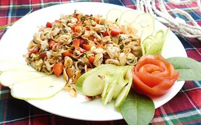 Nghêu Xào Sả Ớt