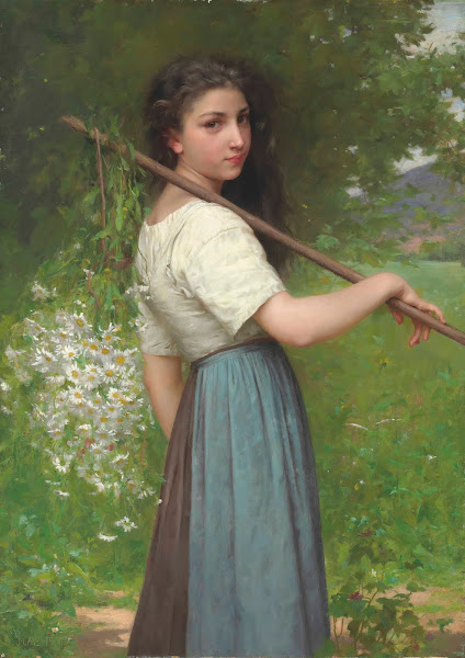 Gathering Daisies 1900