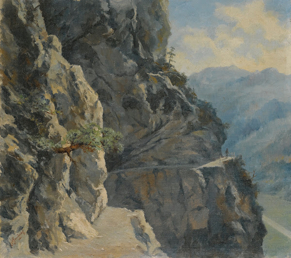 TheFürstensteig In Liechtenstein 1901