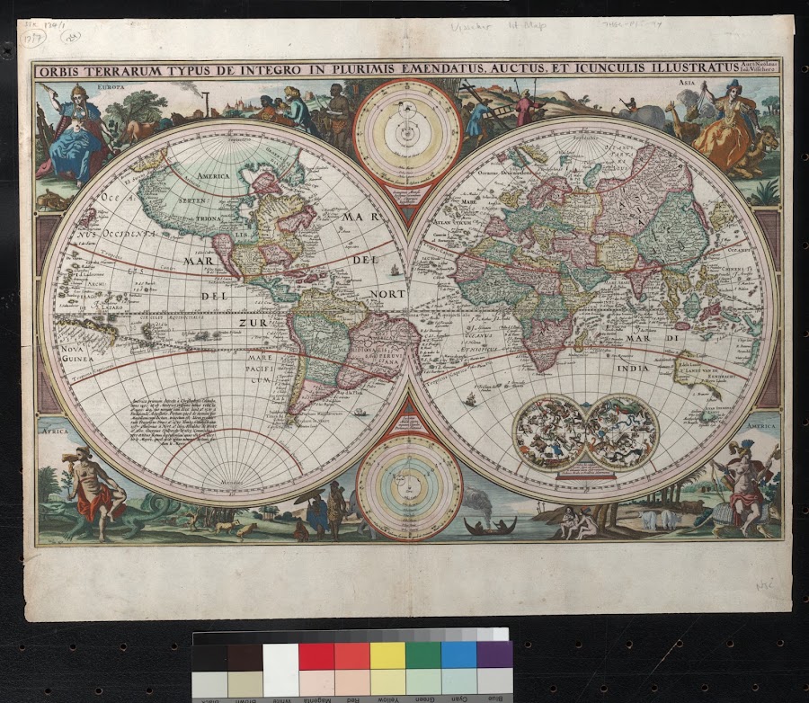 1663_Orbis terrarum typus de integro in plurimis emendatus, auctus, et icunculis illustratus