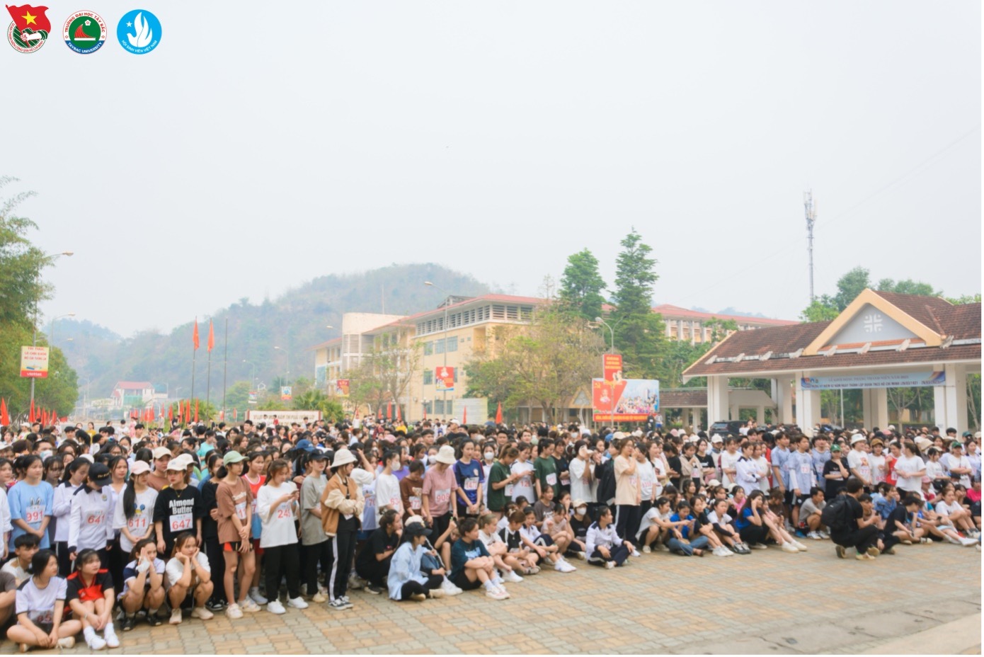 Hội Sinh viên Việt Nam Trường Đại học Tây Bắc tổ chức Hội thao “Sinh viên khỏe” - Giải chạy việt dã sinh viên năm học 2022 - 2023