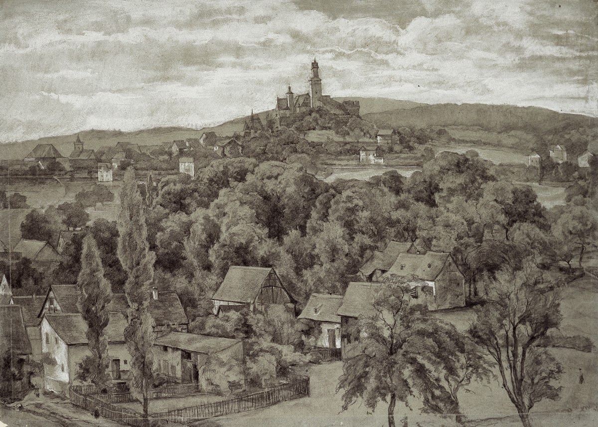 View of Kronberg ca 1877