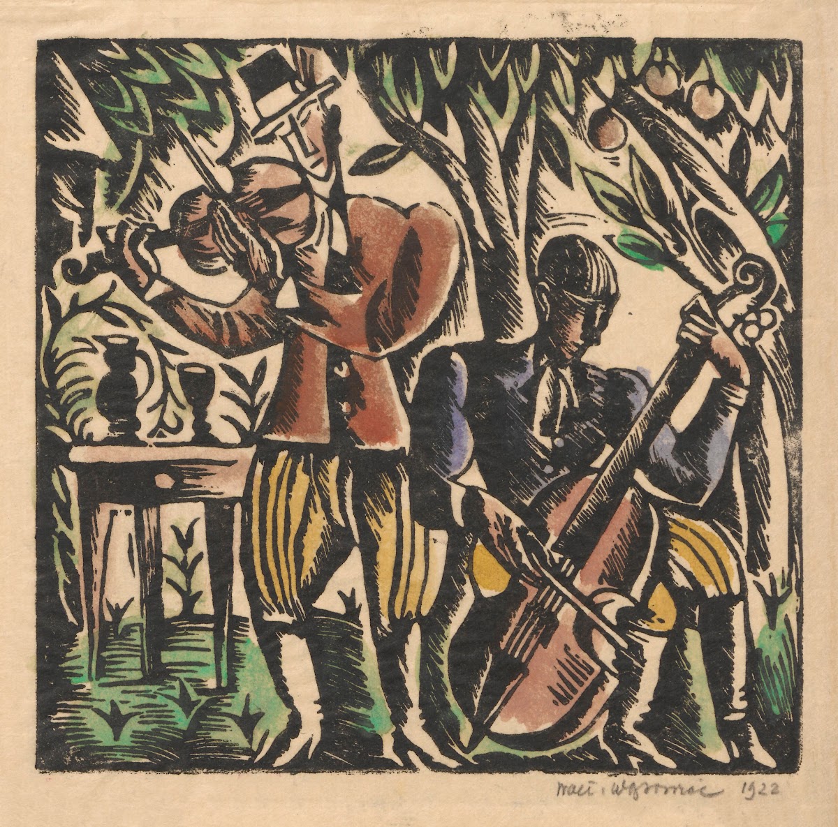 Muzykanci 1922