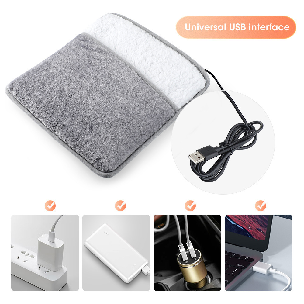 Foot warmer mat with pull switch