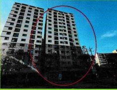한아름아파트 101동 건물 전경, 감정평가서 첨부 사진