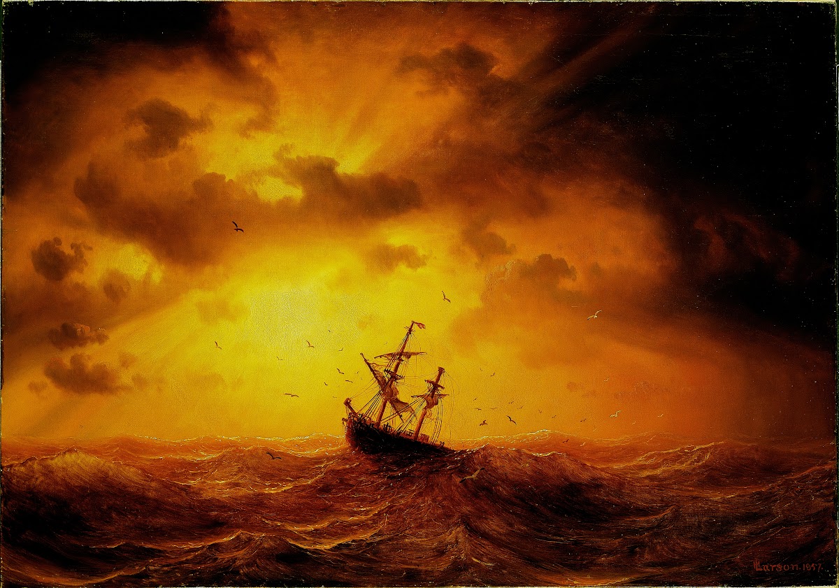 Stormy Sea 1857