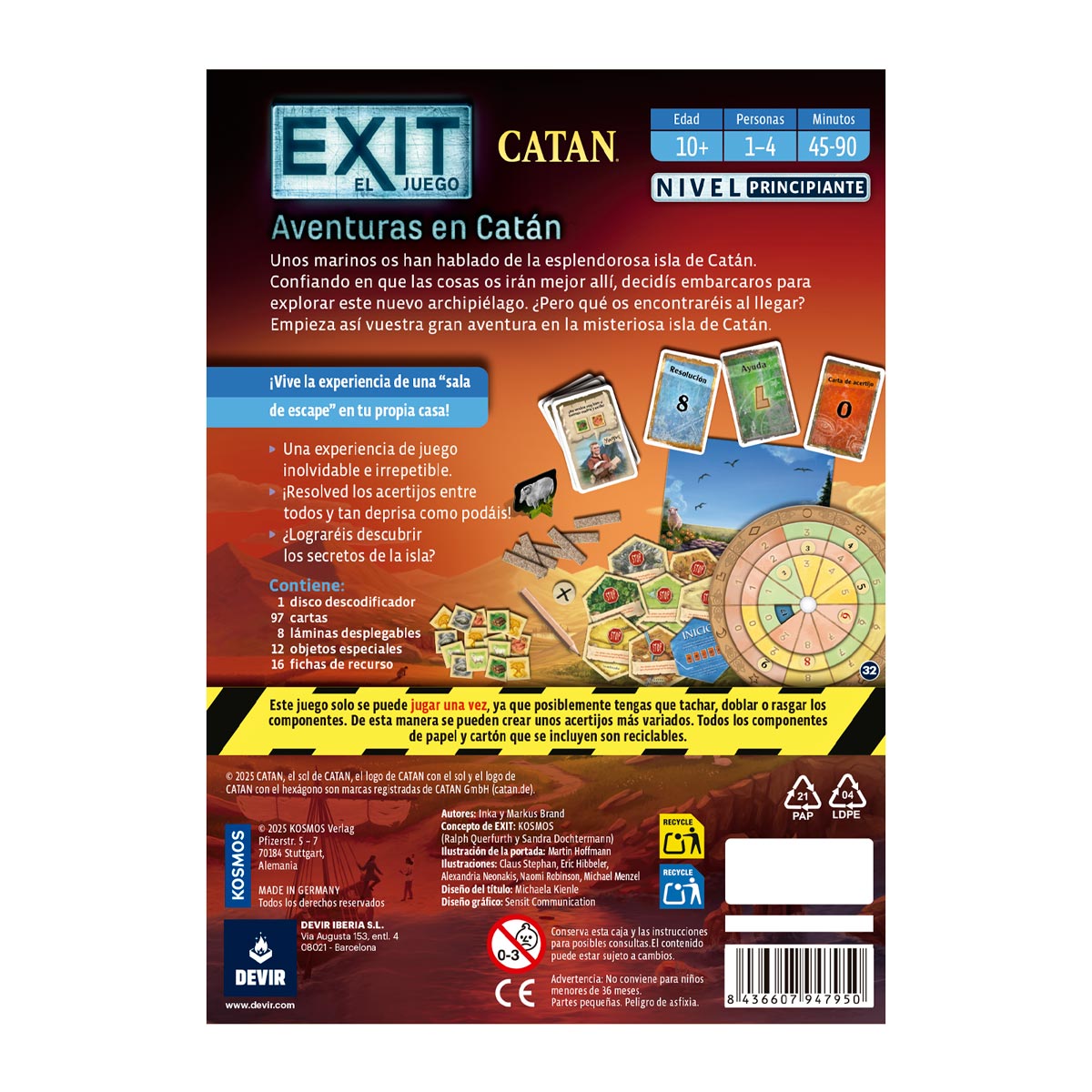 Portada de Exit: Catan — imagen 4