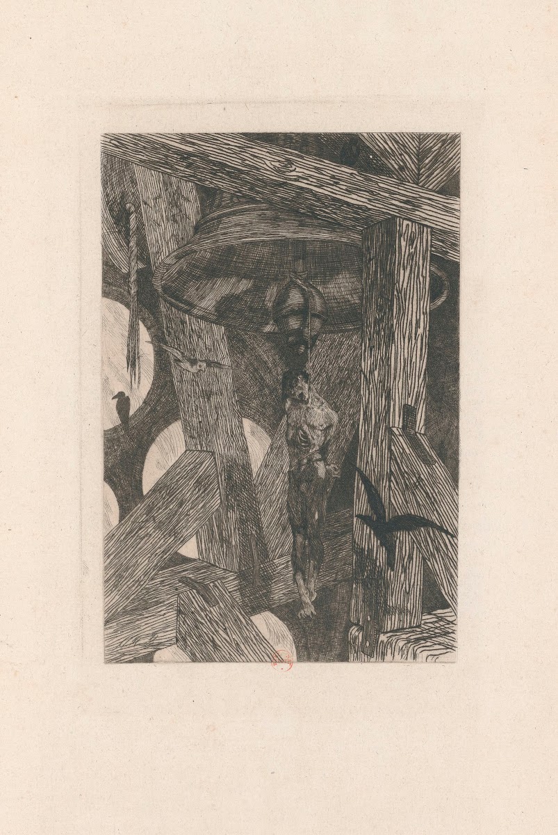 Le pendu à la cloche 1869